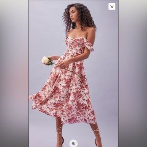 Reformation Violet Dress